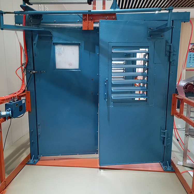 全自动无压风门遇到大风压巷道怎么办